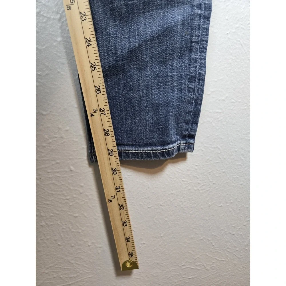 Miss Me Women's Blue Jeans, Size 29 (29x31), Mid-Rise, Skinny Fit, Denim - Picture 8 of 16